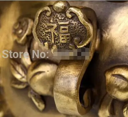Бронзовая статуэтка с сокровищами 8 дюймов|statue|statue bronzestatue china |
