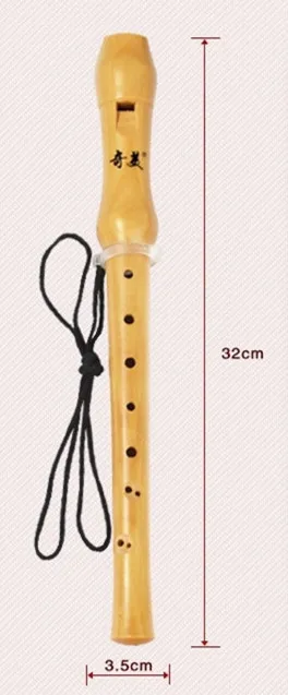 Деревянная флейта C клавиша с высоким звуком деревянный кларнет английский стиль