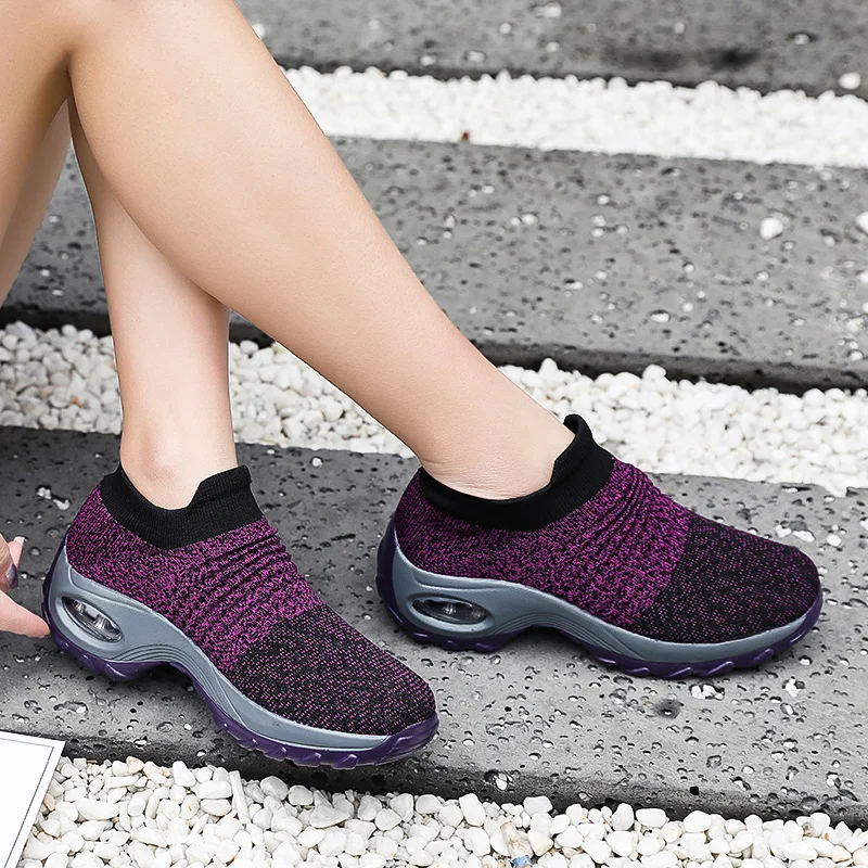 Big Size 42 Tenis Feminino 2019 New Air Cushion Women Tennis Shoes Outdoor Sport Female Soft Lightweight Non-Slip Shoe | Спорт и