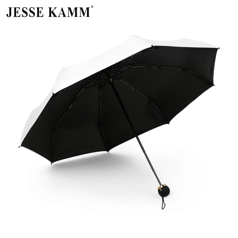 Модная маленькая компактная мини сумка JESSE KAMM зонт с черным покрытием