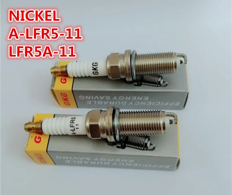 Горячая GKG Никель Свеча зажигания A LFR5 11 4 шт. для LFR5A LFR5A11 LFR5AGP LFR5AIX LFR5AIX11 11P IKH16 KH16TT
