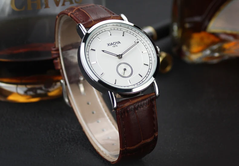 Мужские часы от ведущих роскошных брендов XIAOYA Montre Homme из нержавеющей стали