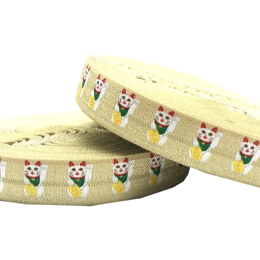 10 ярдов на голову эластичная повязка для головы с ленты враг Lucky Cat набор сделай
