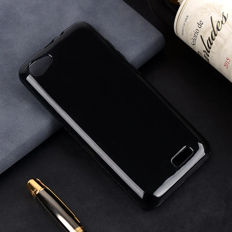Black Роскошный мягкий Силиконовый ТПУ чехол для Prestigio Muze E5 LTE задняя крышка защитный чехол для телефона s для Prestigio Muze E5 LTE чехол - Цвет: Black