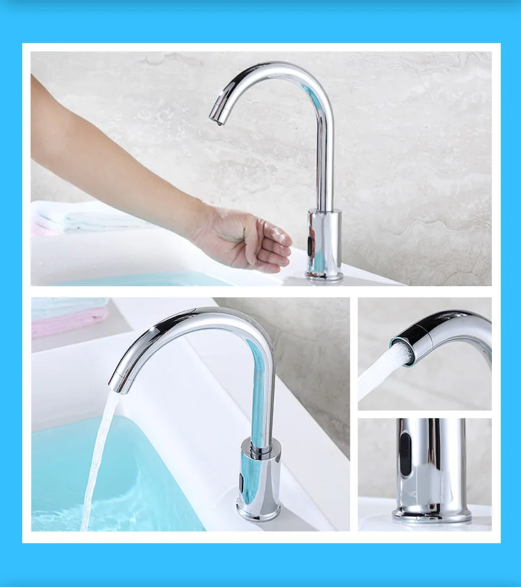 KAIYING, инфракрасный датчик, кран для ванной, автоматический, Hands Touch Free, кран для раковины, Torneira, смеситель для воды, Бесконтактный, смеситель для раковины, кран