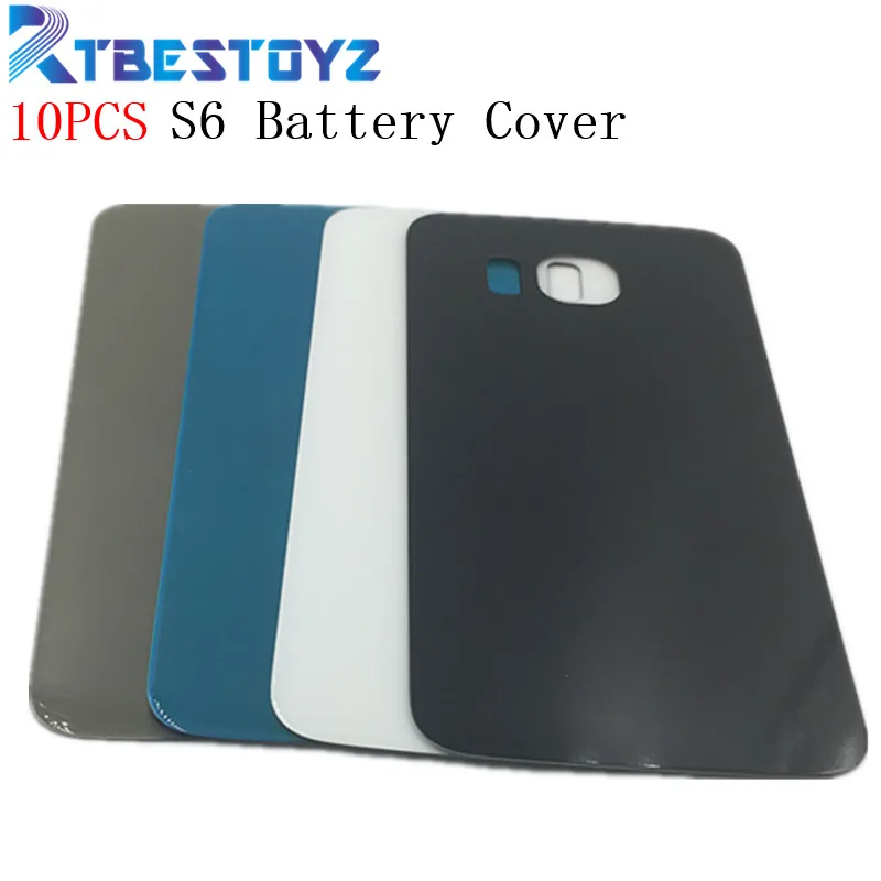 

RTBESTOYZ 10 шт./лот для Samsung S6 сменный Корпус задняя крышка батарейного отсека для Samsung Galaxy S6 G920 задняя крышка