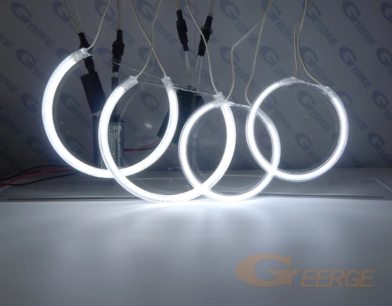 Для Volkswagen Суран 2010 2011 2012 2013 Отлично Ультра яркое освещение ccfl глаза ангела комплект Halo Кольцо