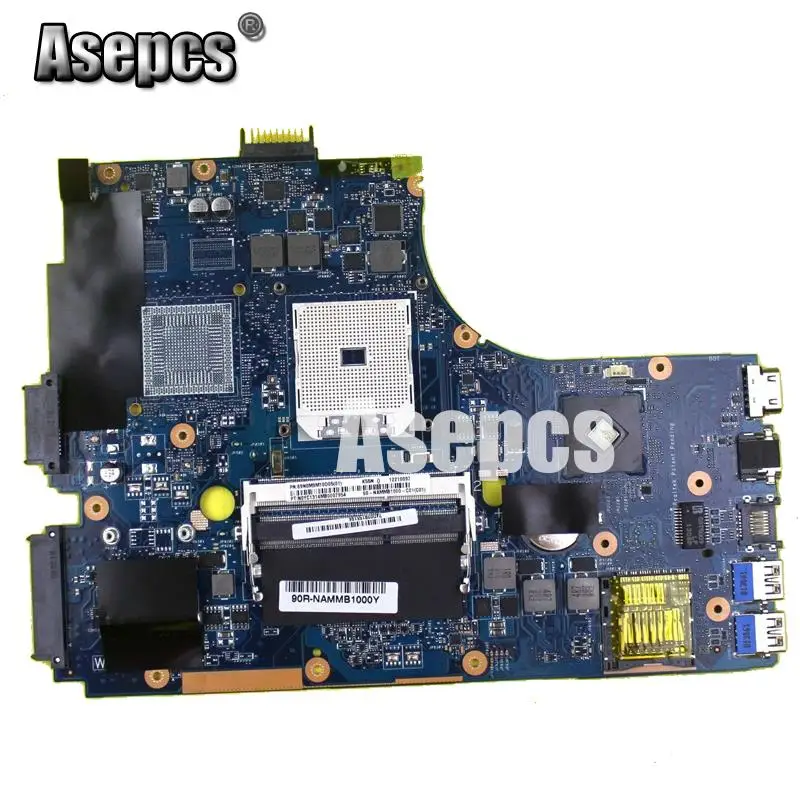 Asepcs K55N материнская плата для ноутбука For Asus K55DE K55DR K55D K55 тест оригинальная