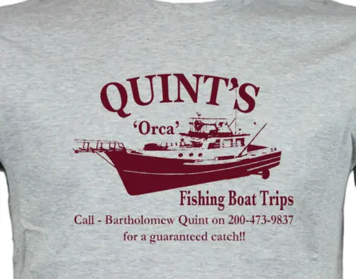 

New 2018 Fashion Tee Shirt 100% Cotton Brand Clothing Quints Fisher Boat Short Sleeve Cotton T Shirts Man Clothing