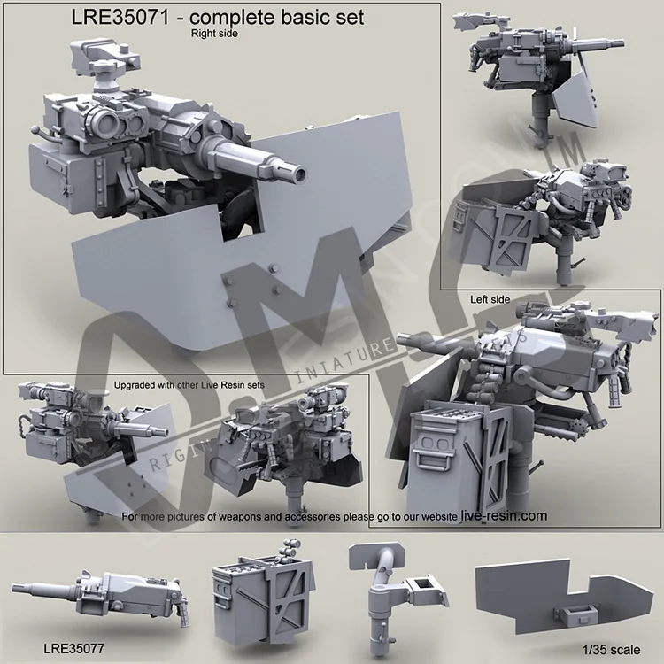 Живая Смола LRE 35071 1/35 Mk47 [ALGL] Striker 40 on Vinghog ICSW|Наборы для сборки моделей| |