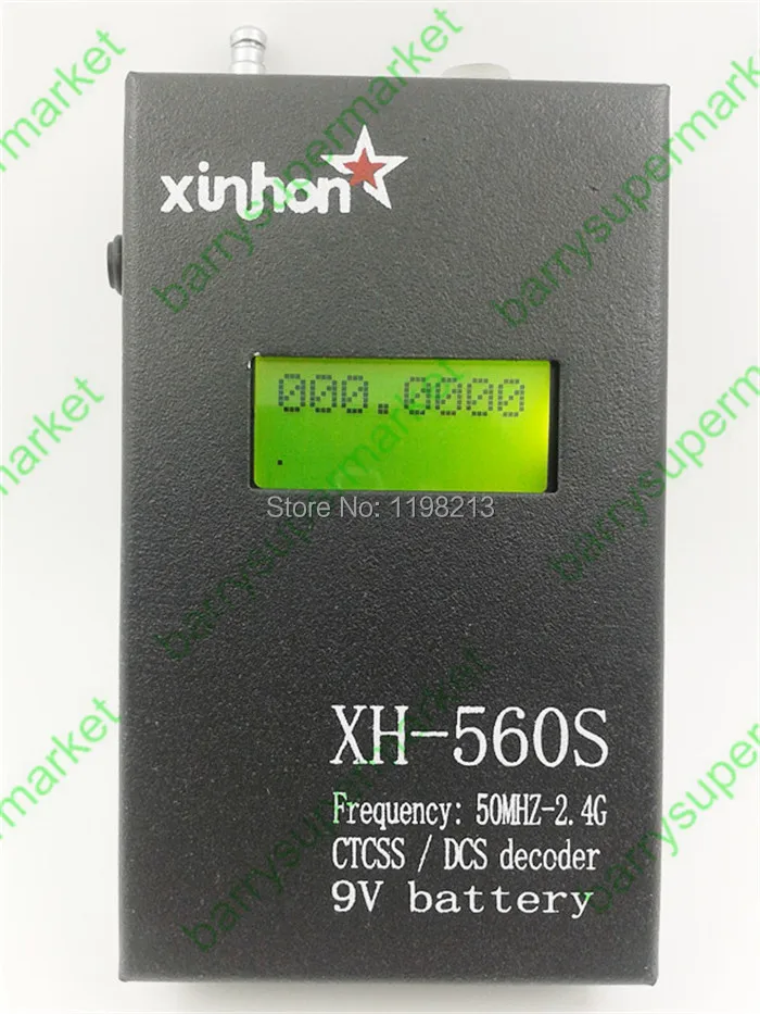 Новый металлический чехол иди и болтай Walkie Talkie “иди XH 560S частотомер с CTCSS/DCS
