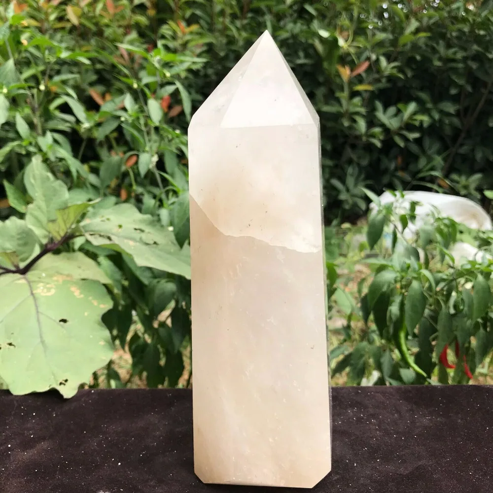 

Large Clear Quartz Natural Point Cluster Crystal Rough Healing