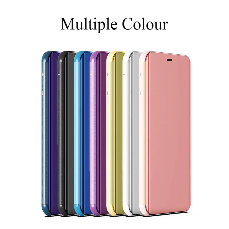 Чехол для Samsung J3 J5 J7 2016 2017 2015 J4 J6 Plus J8 J2pro 2018 Max Prime зеркальная сенсорная подставка 360