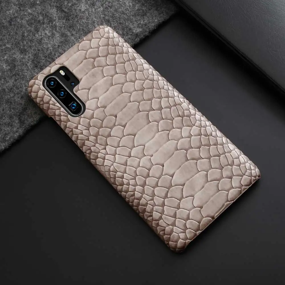Boucho кожаный чехол для телефона из змеиной кожи для huawei P30 P20 lite Pro mate 20 RS P30lite P20pro P20lite P30pro 20RS жесткий чехол из поликарбоната