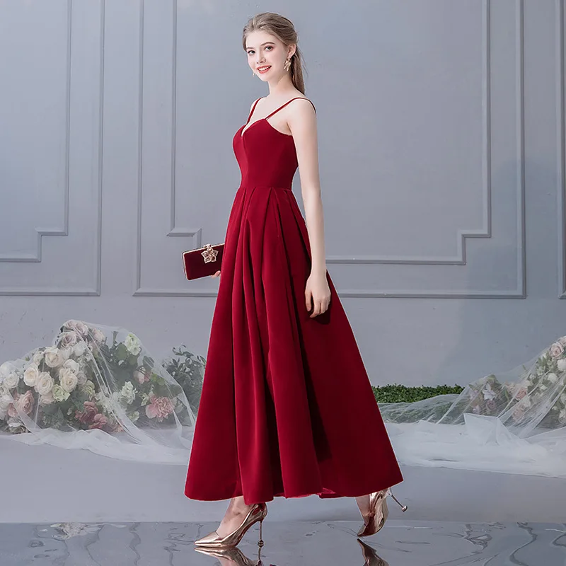 Винтажное атласное платье на бретельках со шнуровкой Vestidos De Festa Платье принцессы
