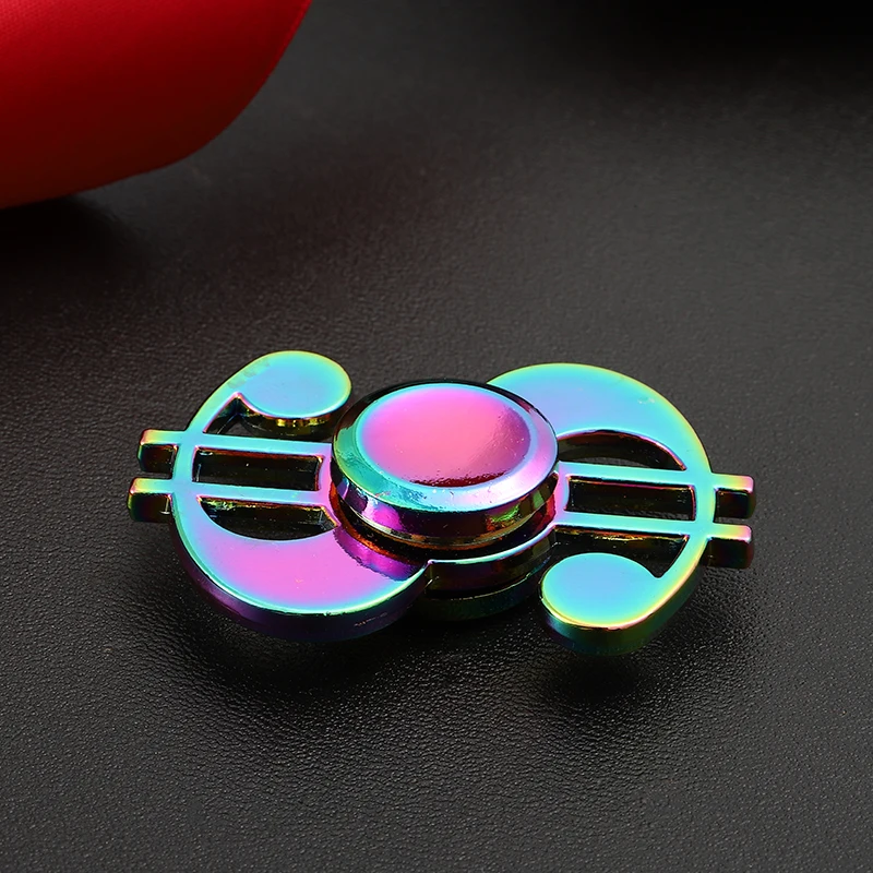 Symphony Dollar Fidget Spinner цветной Вращающийся декомпрессионный отпечаток пальца