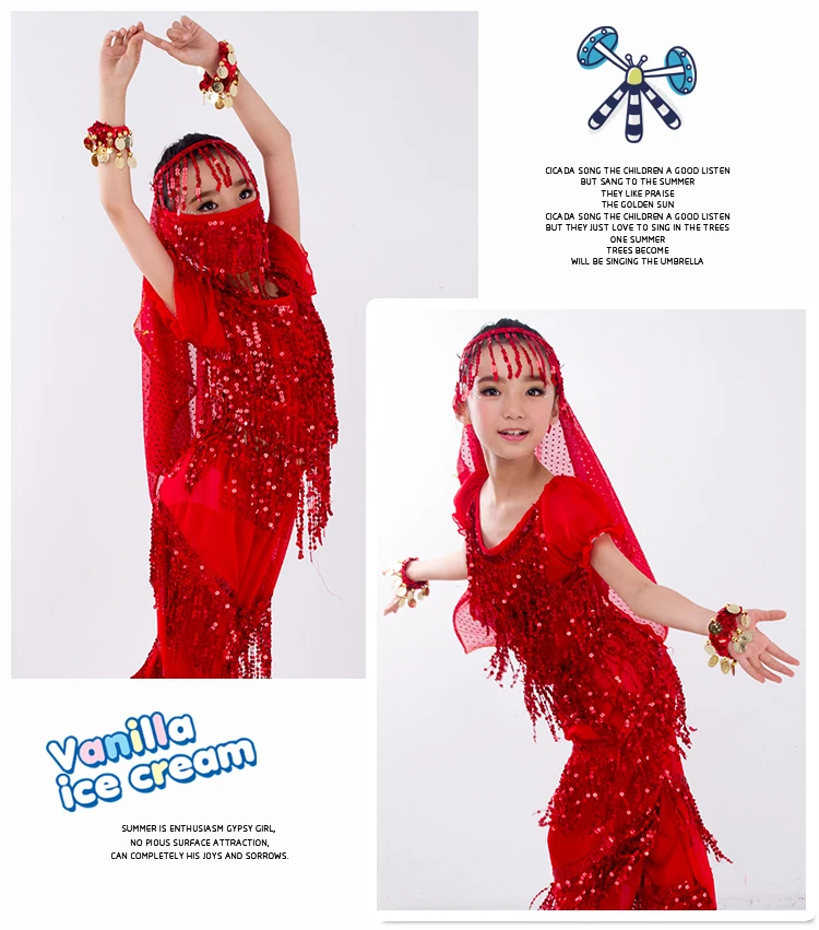 Набор костюма для танца живота для детей девочек женщин Болливуд восточный индийский Египетский Топ для танца живота брючный костюм для выступлений
