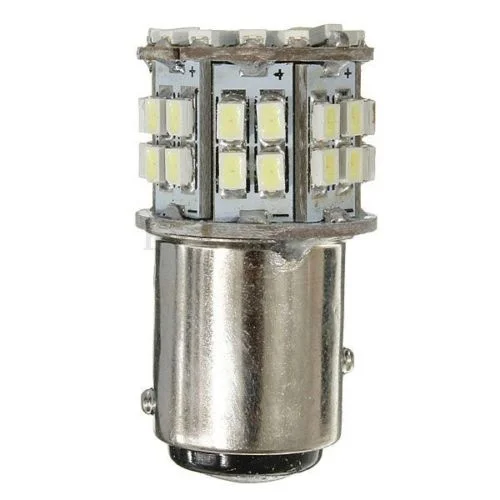2x1157 BAY15D T25 P21/5 W 50 SMD 1206 LED стоп сигнал задний фонарь белый|Передние LED-фары для авто| |