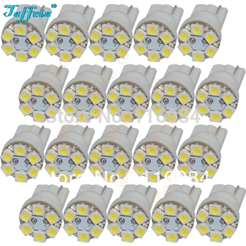 10 шт. Супер Белый T10 194 6 SMD 1206 светодиодный Клин W5W манометр сигнал поворота