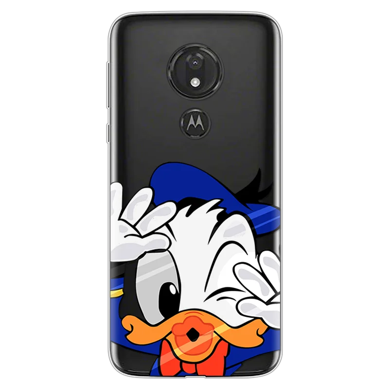 Мультяшная пара для Coque Motorola Moto G7 Play Plus чехол мягкий, роскошный, из ТПУ Модный чехол для телефона для Motorola G7 power Cover