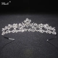 miallo fashion baroque austrian crystal princess tiaras and crowns wedding hair jewelry hairpieces women headdress for bride