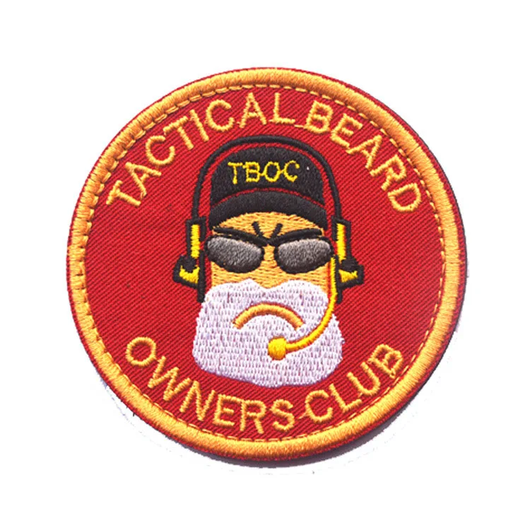 Вышитые Волшебные нарукавники супергерой нашивки шеврон Tactical Beard Ice and FireGUNS AND COFFEE Come and take it нашивка значок эполет - Цвет: 12