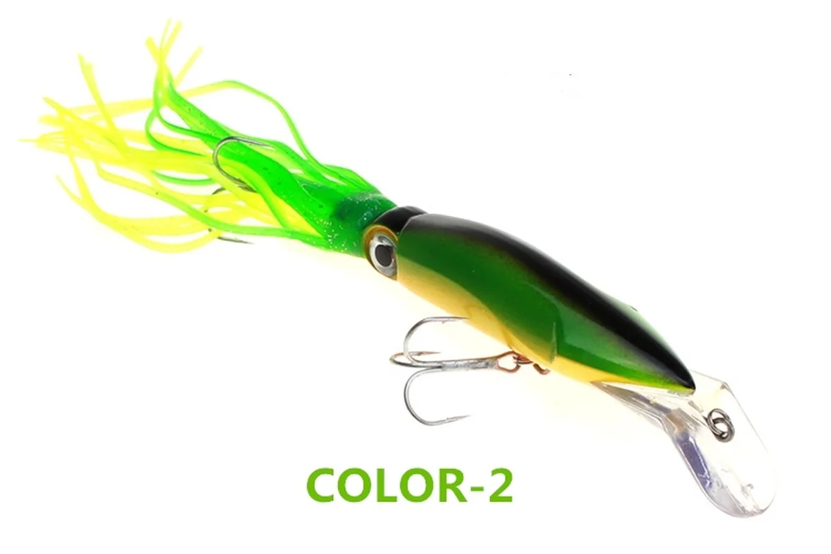 WHOOPER 1 шт. 12 см/31 см 5 цветов рыболовная приманка жесткая Приманка Minnow Crankbait