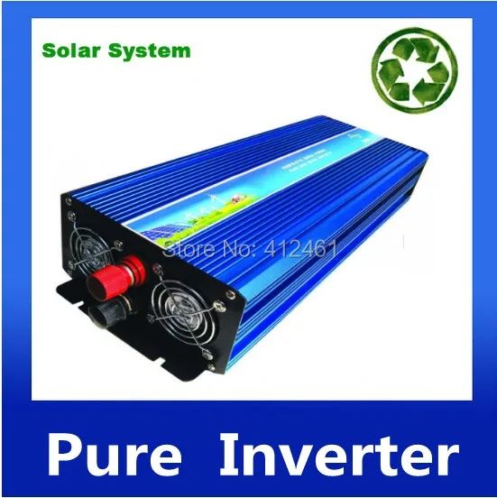 Senoidal pura inversor 4000 Вт Чистая синусоида Инвертор 8000 пик 24vdc до 110VAC инвертор мощности |