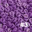NO3 Purple 100 шт./лот Размер: 9 мм(11/3") яркие цвета модные пуговицы из смолы для рукоделия объемные пуговицы швейные изделия Швейные аксессуары(SS-673 - Цвет: NO3 Purple