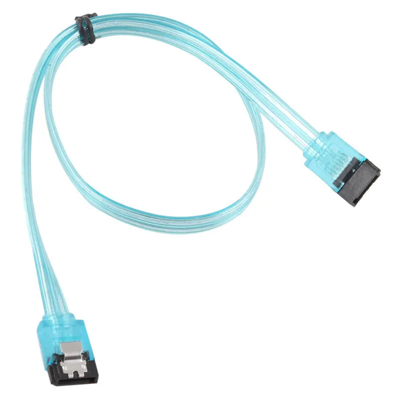 (100 шт./лот) 6 Гбит/с 50 см 100 SATA 3 0 кабель ГБ/сек. 7Pin III Плоский удлинитель Кабель для