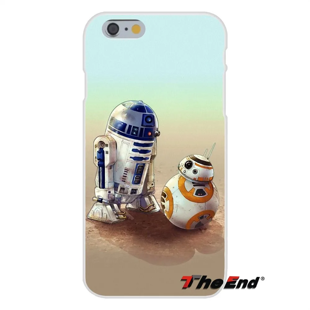 Силиконовый чехол для Sony Xperia Z Z1 Z2 Z3 Z5 compact M2 M4 M5 E3 T3 XA Aqua Cute Star Wars The Force Awakens BB8 R2D2 |