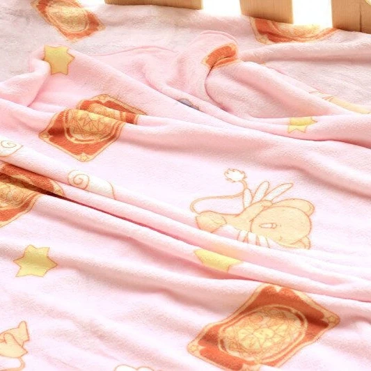 Candice guo плюшевые игрушки Cardcaptor Сакура Мультфильм Кондиционер кровать одеяло