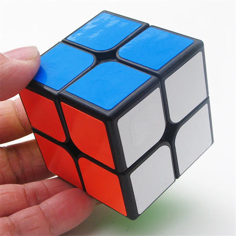 2x2x2 магический скоростной куб без наклеек профессиональная головоломка Cubo Magico 2x2 куб Развивающие игрушки для детей подарок на день рождения