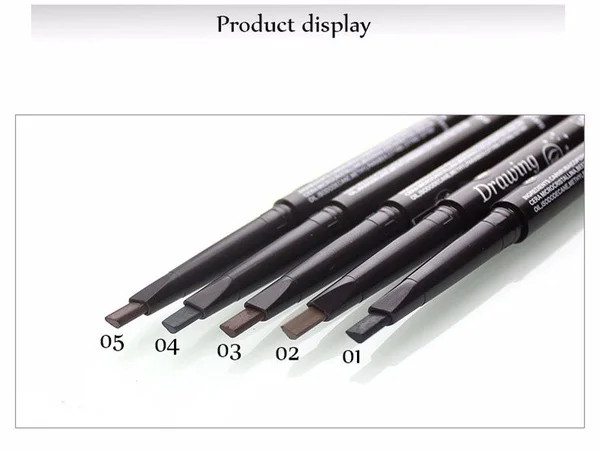 5 видов инструментов для макияжа бровей оттенок с кисточкой ресниц косметика