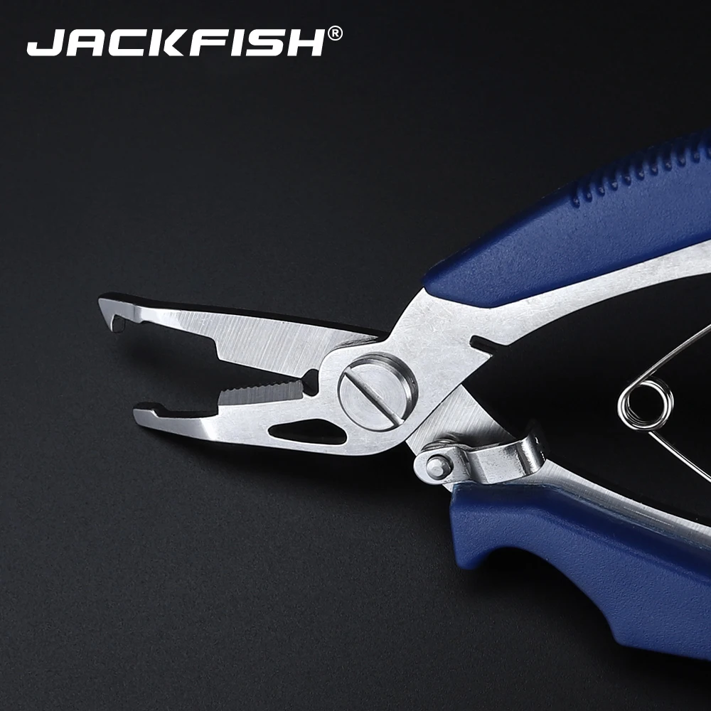 JACKFISH 2 цвета рыболовные плоскогубцы посылка вкой Ножницы Резак для лески