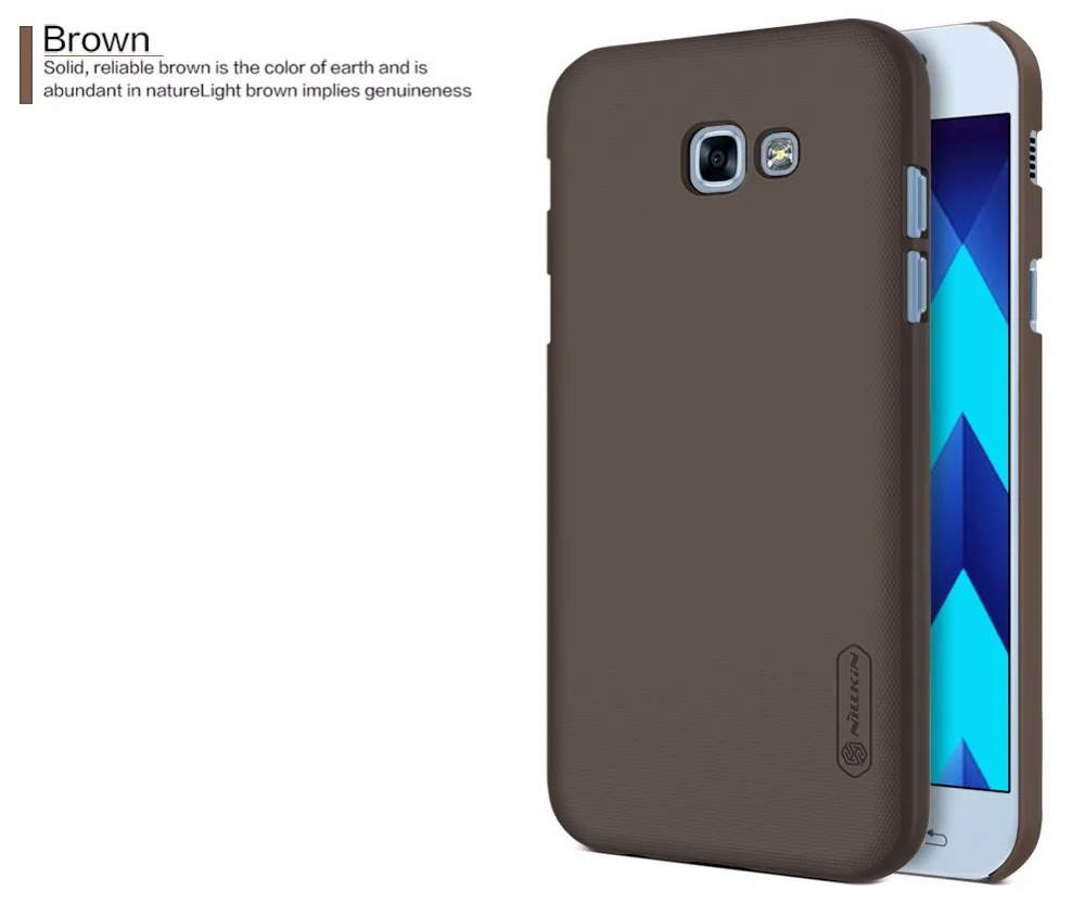 Для Samsung Galaxy A3 2017 A320/A5 A520/A7 A720 чехол Nillkin матовый жесткий чехол|for samsung galaxy|nillkin frostedcase