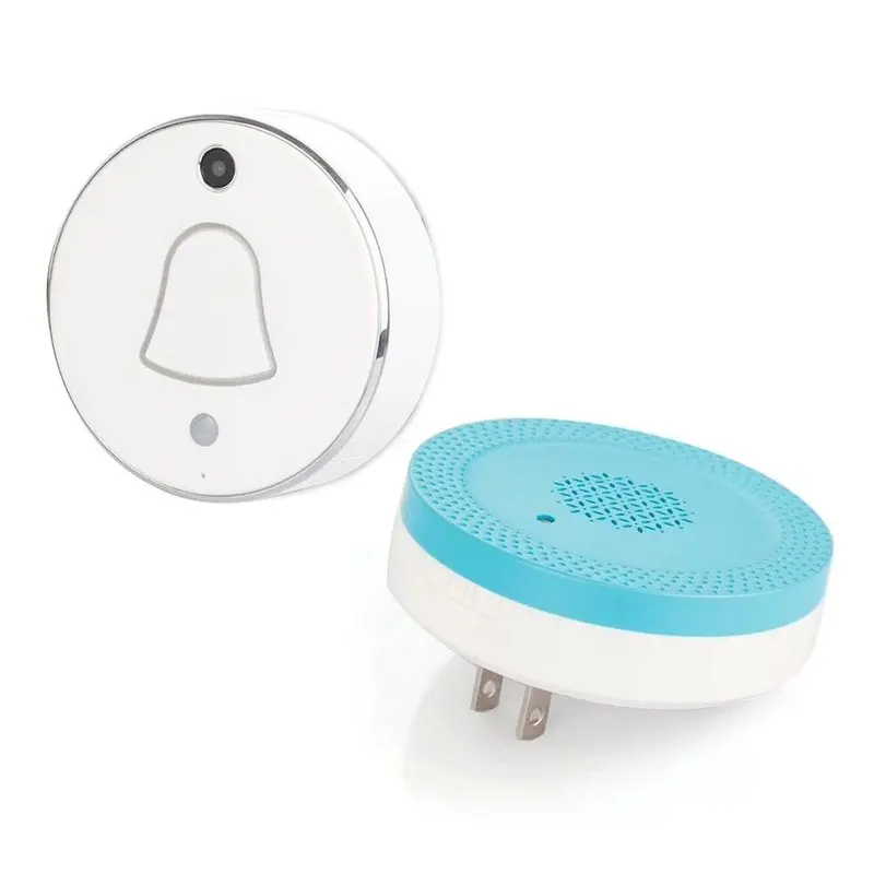 Smart Wireless WiFi Enabled Camera Door Phone Visible Doorbell Home Security Ring Bell Video-eye For | Безопасность и защита
