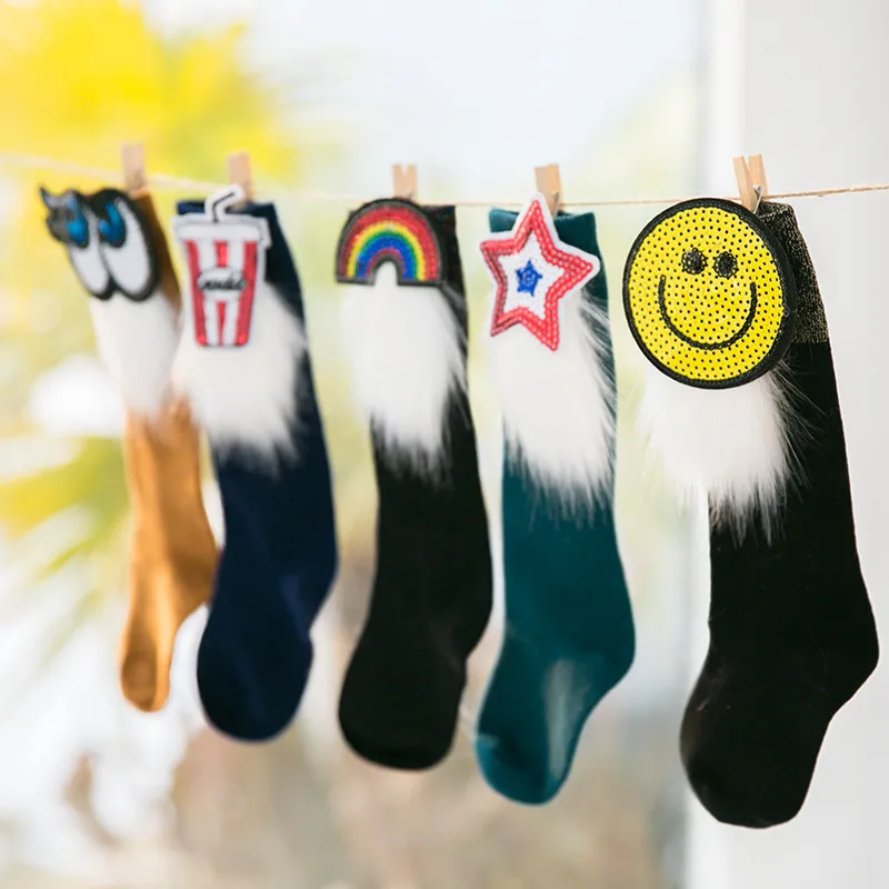 INS HOT KIDS SOCKS 5-8 YEARS FASHION ACCESSORIES BABY | Мать и ребенок
