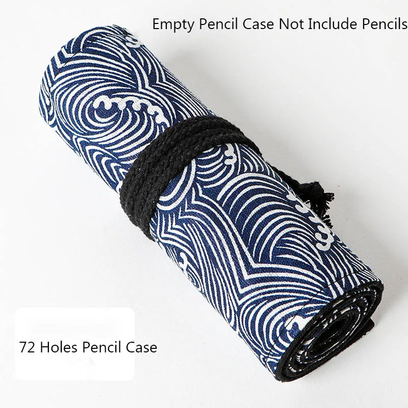 Рулонный школьный чехол для карандашей девочек и мальчиков пенал большой