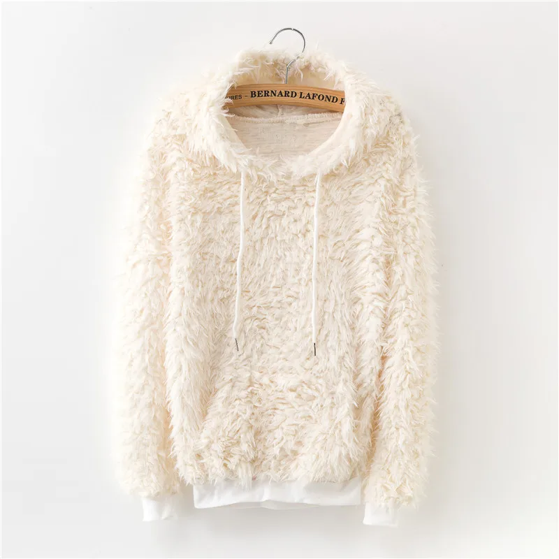 2018 Women's New Candy-colored Sweet Hoodie Fashion Autumn and Winter Long Sleeve Loose Casual Sweatshirt Ms. Tops M-XXL | Женская