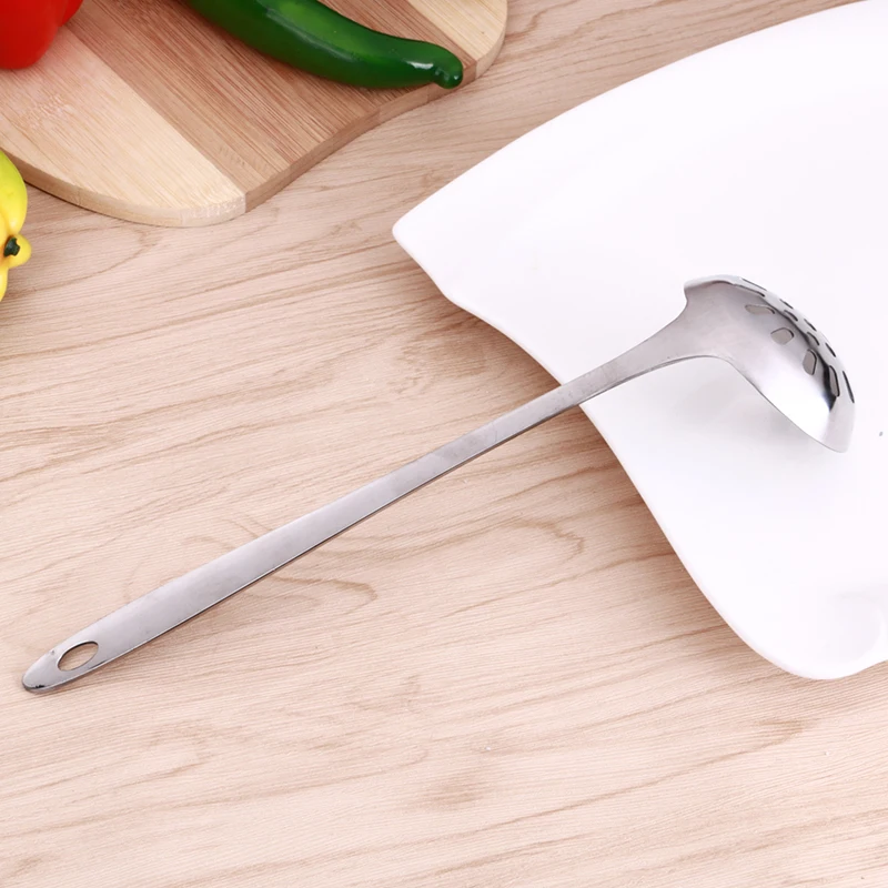 Дуршлаг Из Нержавеющей Стали суповый ковш кухонный столовый сервиз обслуживание