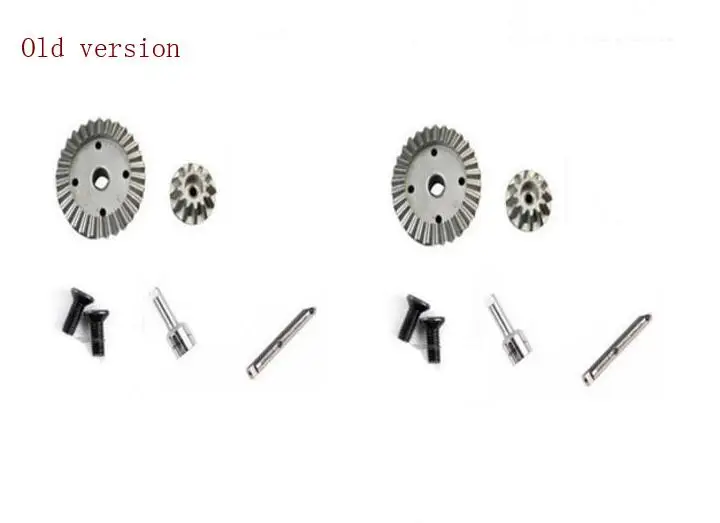 

WLtoys 12401 12402 12403 12404 12409 Запчасти для радиоуправляемых автомобилей 12401-0295 12409-1603 металлический комплект дифференциала