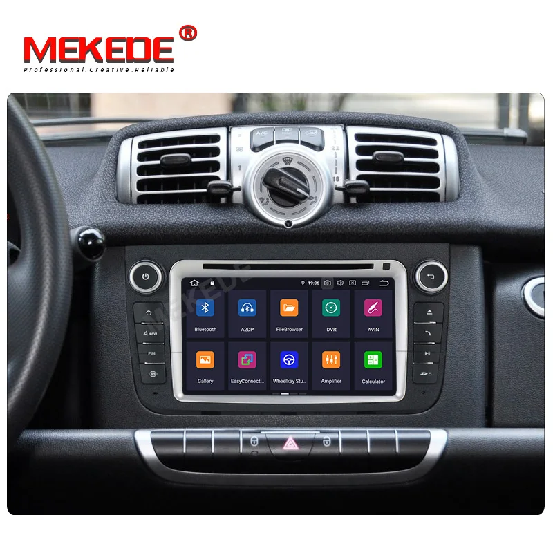 PX30! Чистый android 9 0 автомобильный мультимедийный плеер для Benz SMART 2011 2014 с