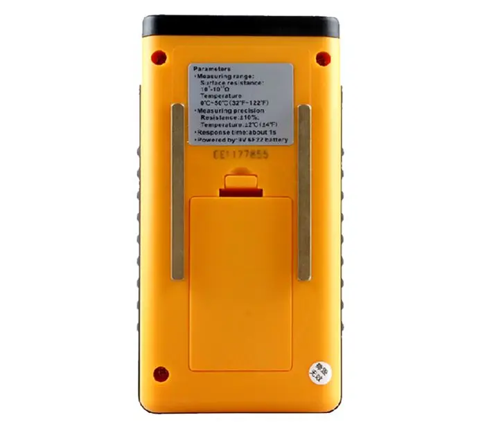 Цифровой тестер поверхностного сопротивления BENETECH GM3110 ESD цифровой мультиметр