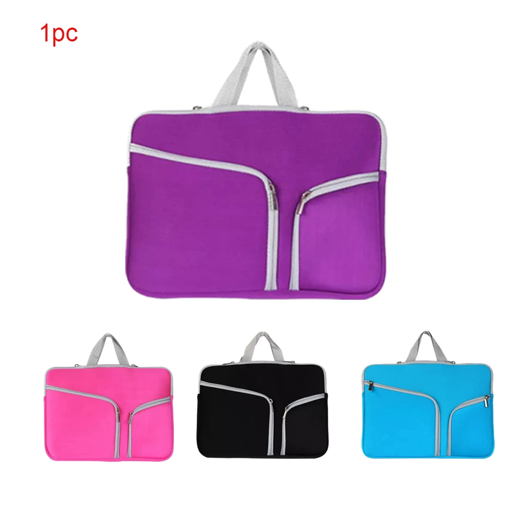 Work Wear Resistant Handbag Storage Multiple Pocket Laptop Bag Zipper Closure Sleeve Case Neoprene Shockproof Travel Practical | Компьютеры
