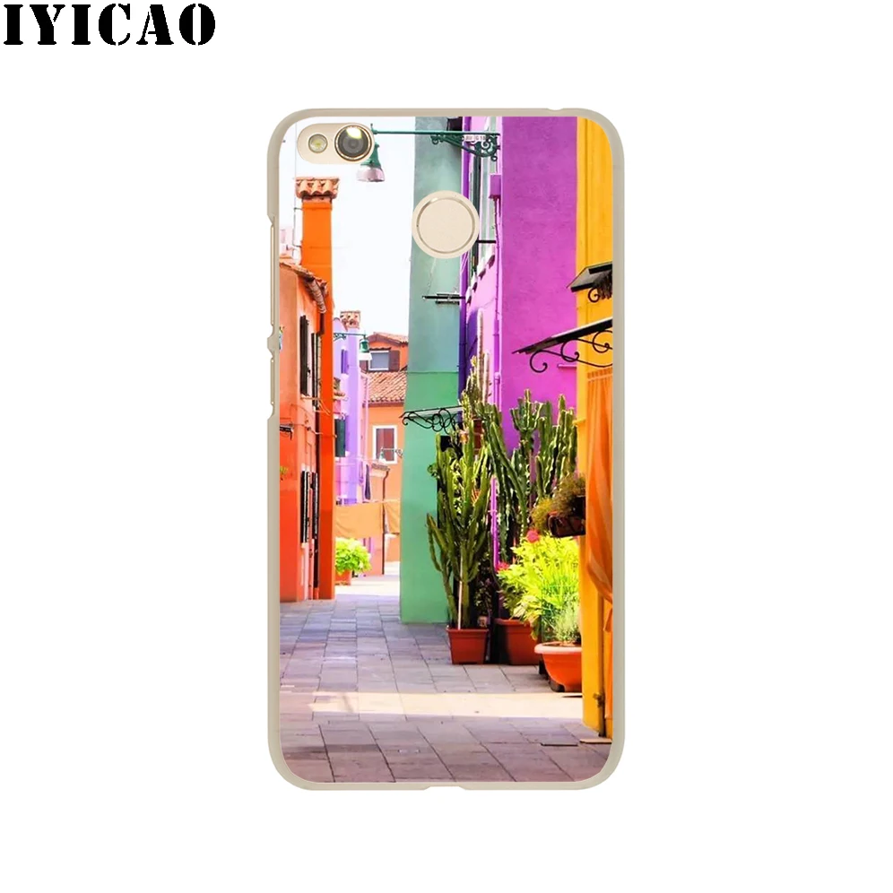 IYICAO итальянский Ландшафтный Жесткий Чехол для Redmi 8A 6A 4A S2 Note 7 3 4X6 5 Pro 5A Prime Plus