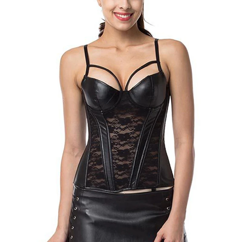 Женский корсет для похудения с кружевной вышивкой тела Бюстье косплея вечерние