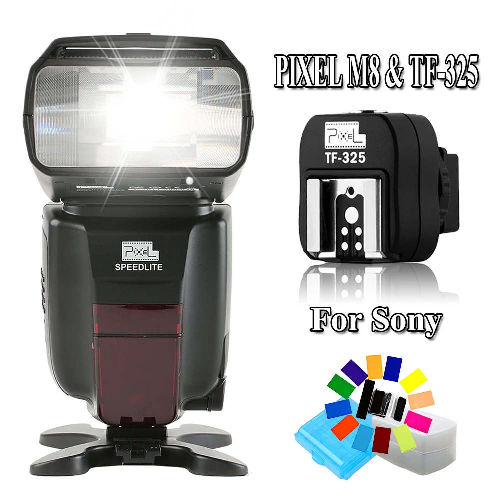 INSEESI высокоскоростная Беспроводная вспышка Speedlite M8 для Sony A65 A37 A57 A100 A230 A300 A350 A330 A380