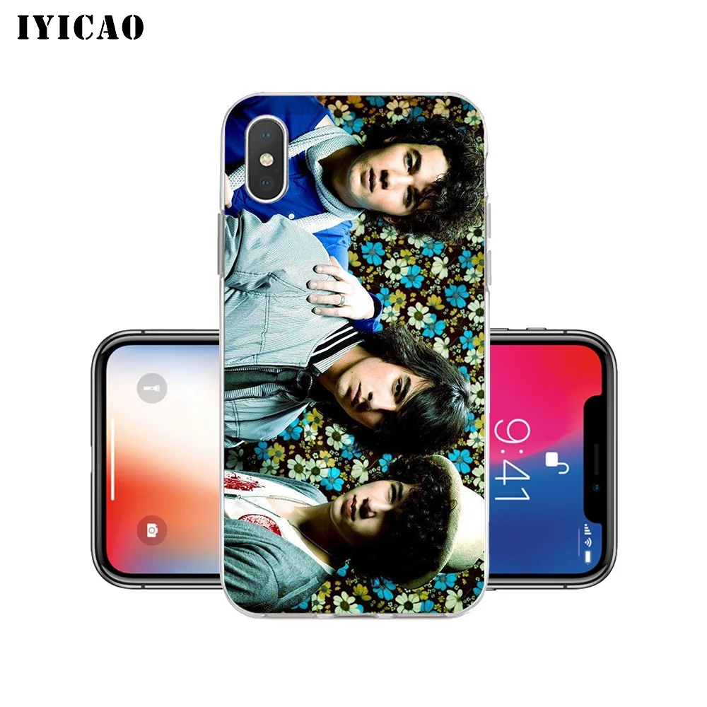 IYICAO Rock band Jonas Brothers Мягкий силиконовый чехол для телефона iPhone X XR XS MAX 6 6s 7 8 Plus 5 5S SE TPU |