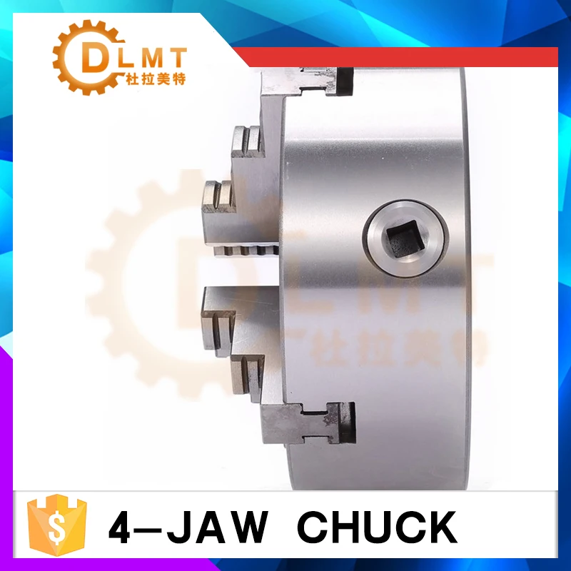 Four-jaw chuck 4" 100mm K12-100 machine 4-jaw high-accuracy self-centering tool mini-lathe | Инструменты